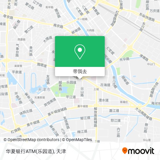 华夏银行ATM(乐园道)地图