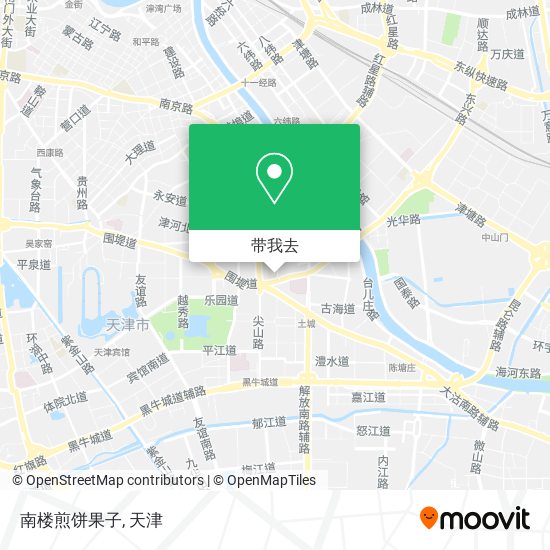 南楼煎饼果子地图