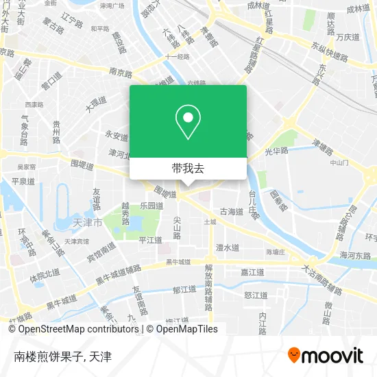 南楼煎饼果子地图