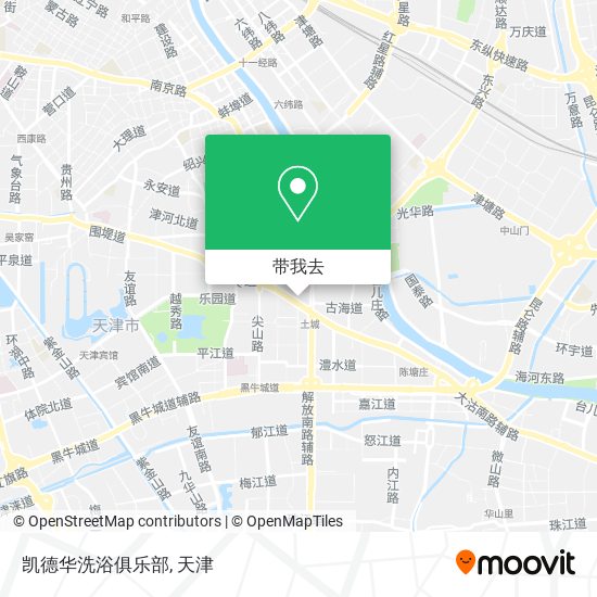 凯德华洗浴俱乐部地图