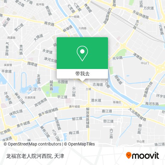 龙福宫老人院河西院地图