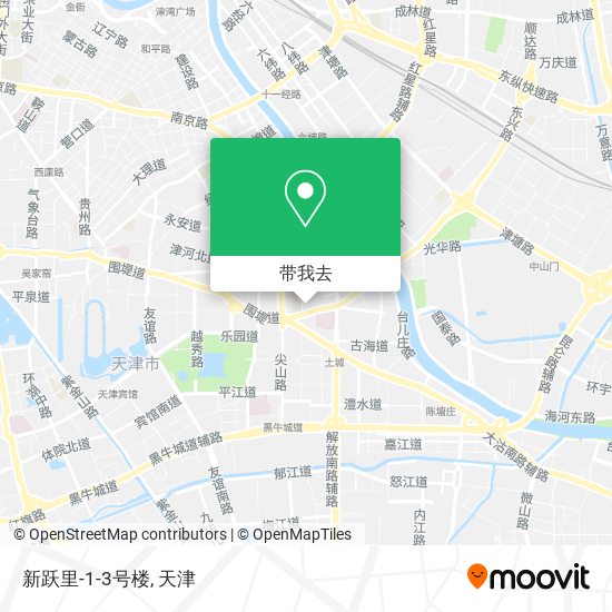 新跃里-1-3号楼地图