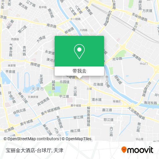 宝丽金大酒店-台球厅地图