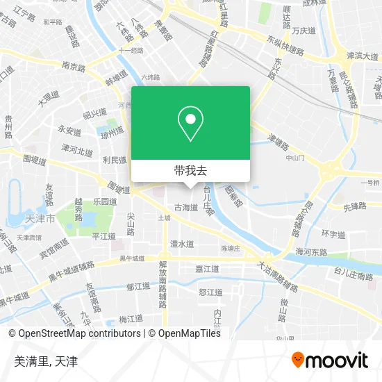 美满里地图