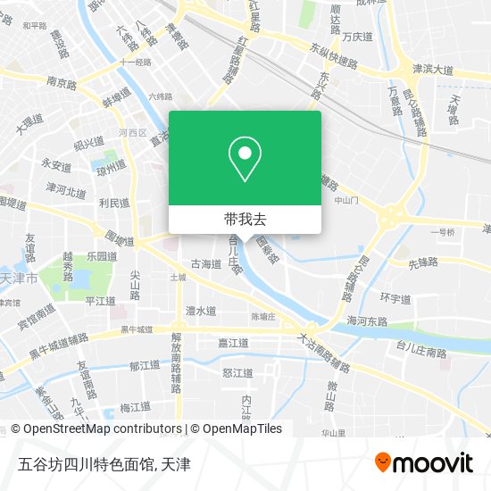 五谷坊四川特色面馆地图