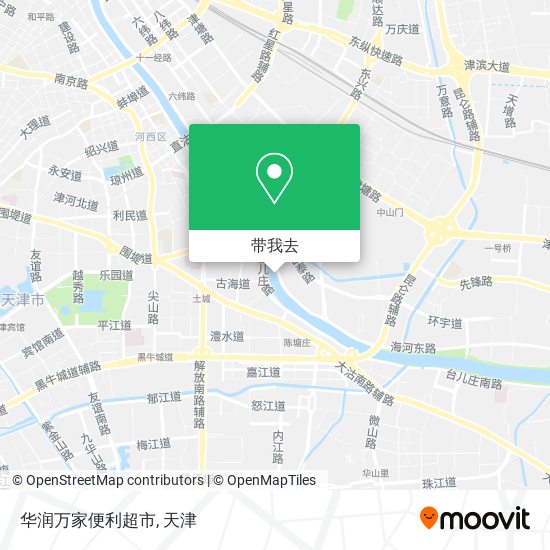 华润万家便利超市地图