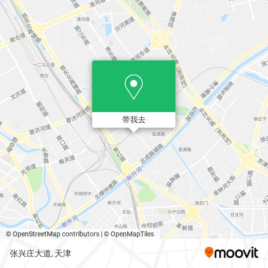 张兴庄大道地图