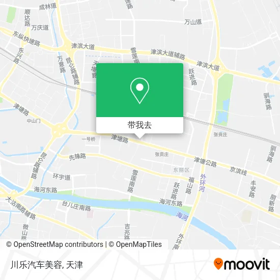 川乐汽车美容地图