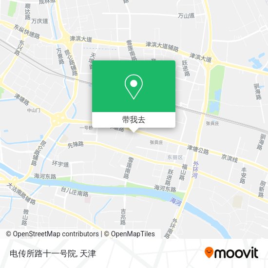 电传所路十一号院地图