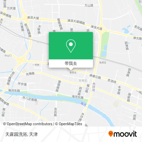 天露园洗浴地图