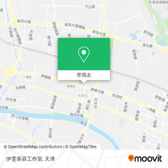 伊雯美容工作室地图