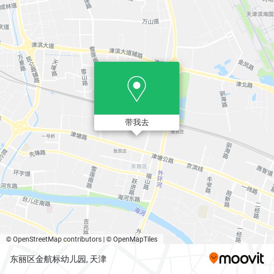 东丽区金航标幼儿园地图