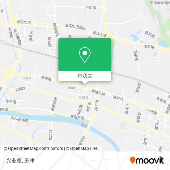 兴业里地图