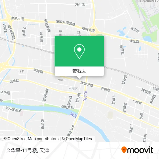 金华里-11号楼地图
