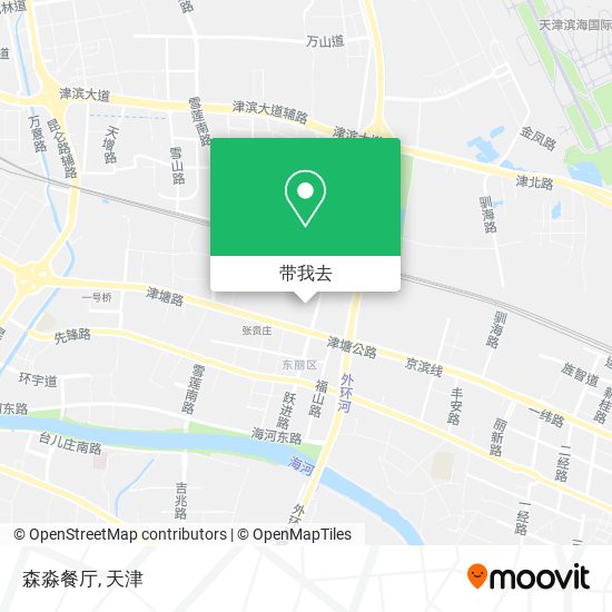 森淼餐厅地图