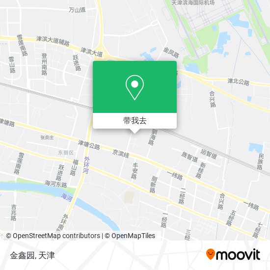 金鑫园地图