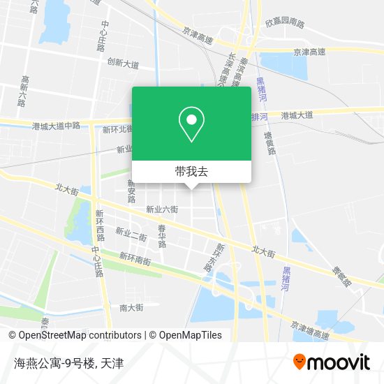 海燕公寓-9号楼地图