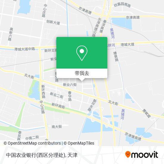 中国农业银行(西区分理处)地图