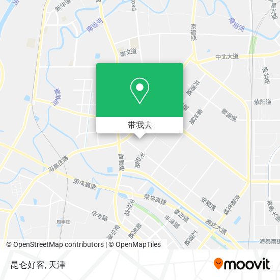 昆仑好客地图