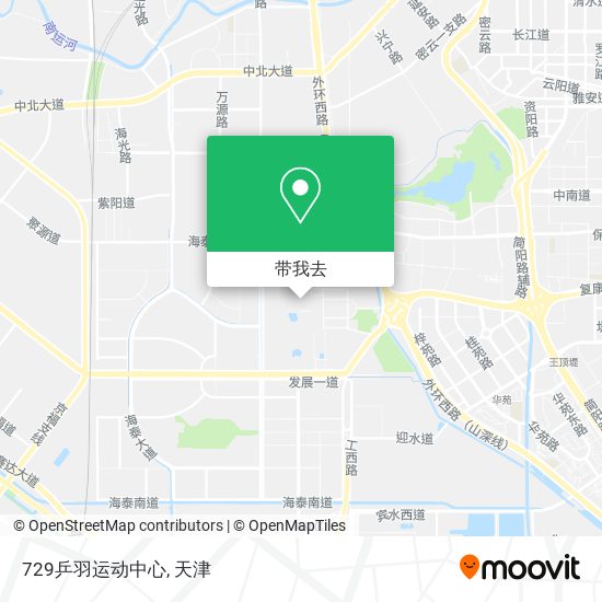 729乒羽运动中心地图