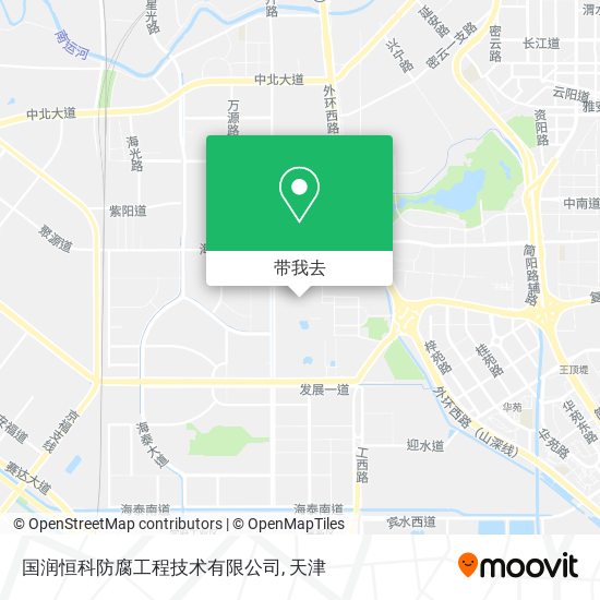 国润恒科防腐工程技术有限公司地图