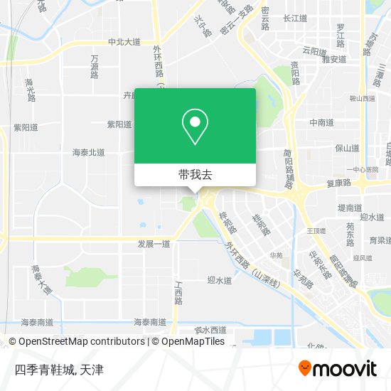 四季青鞋城地图