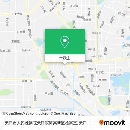 天津市人民检察院天津滨海高新区检察室地图
