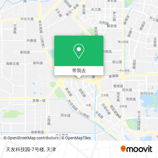 天发科技园-7号楼地图