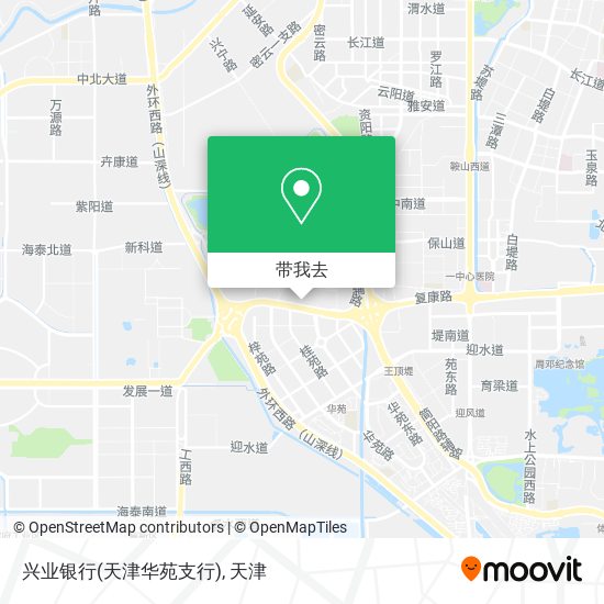 兴业银行(天津华苑支行)地图