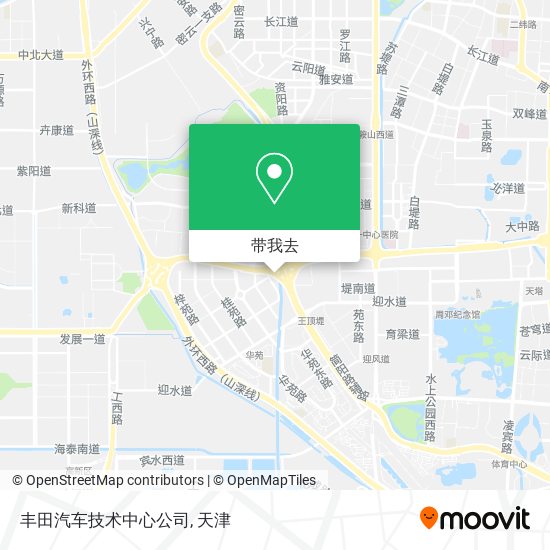 丰田汽车技术中心公司地图