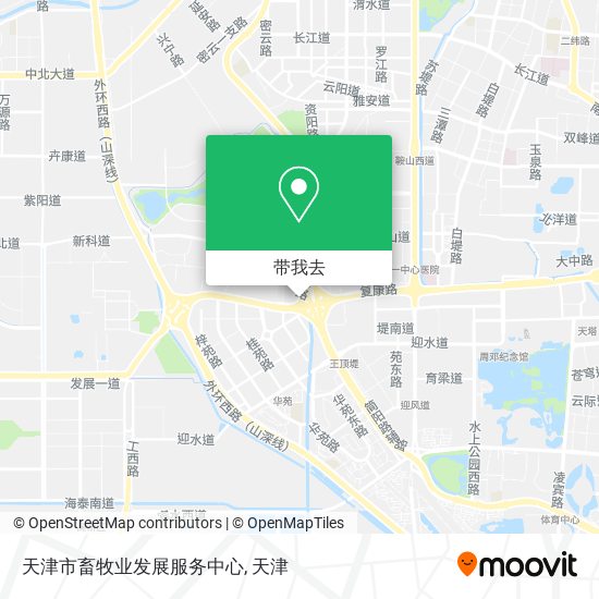 天津市畜牧业发展服务中心地图