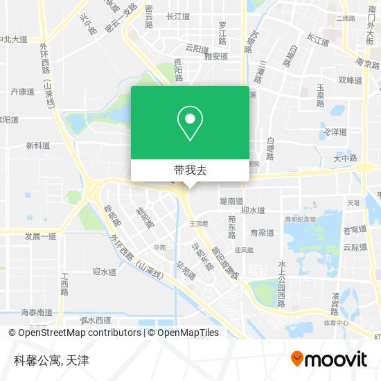 科馨公寓地图