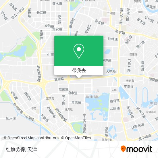 红旗劳保地图