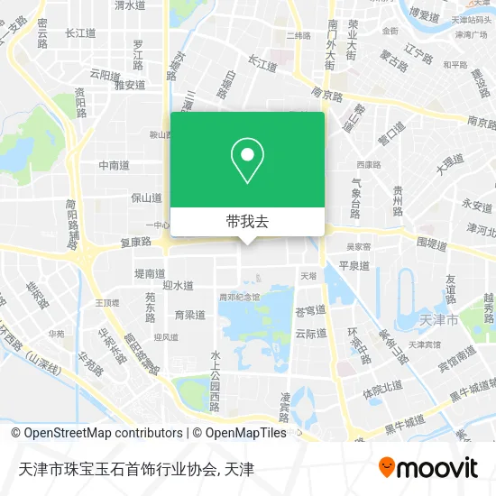 天津市珠宝玉石首饰行业协会地图