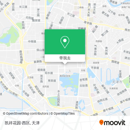 凯祥花园-西区地图