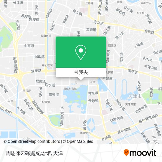 周恩来邓颖超纪念馆地图