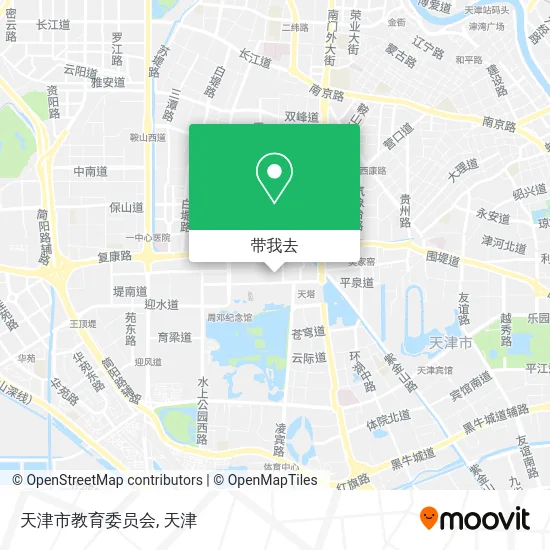 天津市教育委员会地图