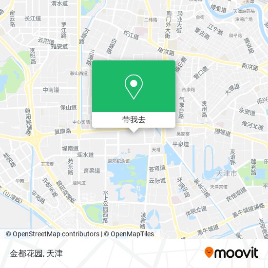 金都花园地图