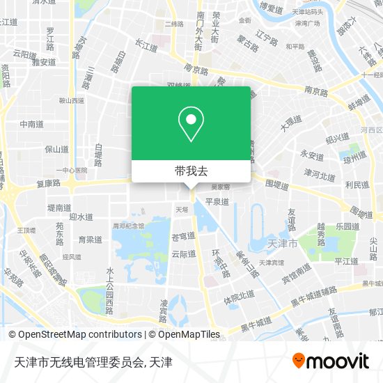 天津市无线电管理委员会地图