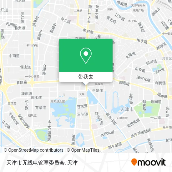天津市无线电管理委员会地图