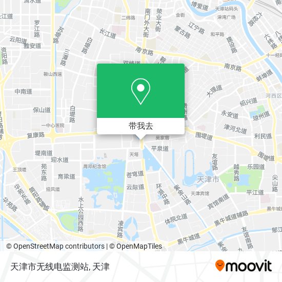 天津市无线电监测站地图