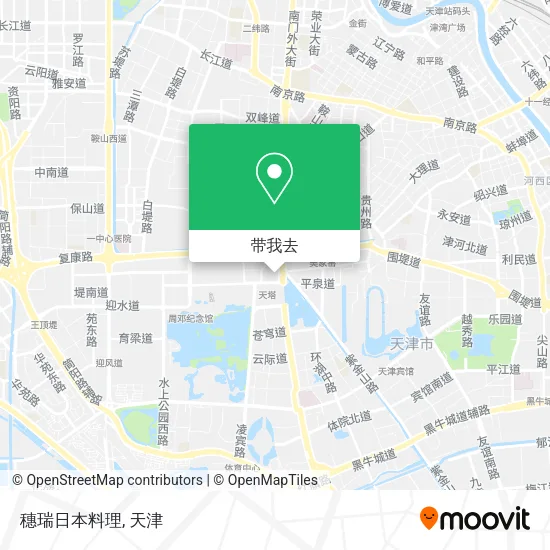 穗瑞日本料理地图