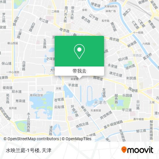水映兰庭-1号楼地图