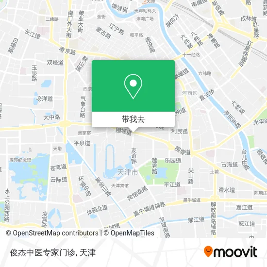 俊杰中医专家门诊地图