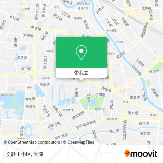 文静里小区地图
