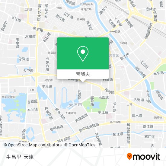 生昌里地图