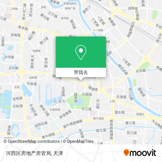河西区房地产房管局地图