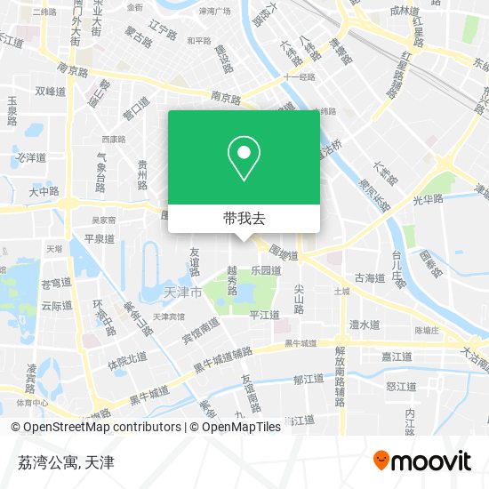 荔湾公寓地图