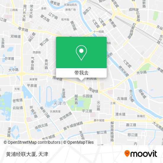 黄浦经联大厦地图