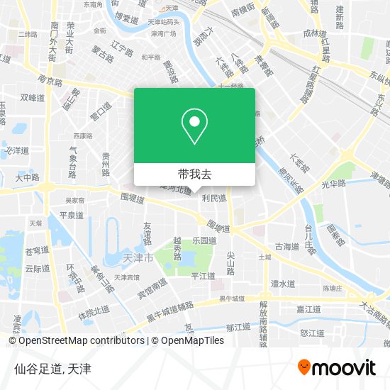仙谷足道地图